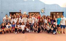 Los alumnos participantes junto a Esther Poveda- /AYTO. CARAVACA