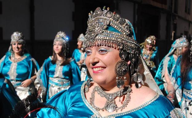 Loli Sánchez Carreño en la tarde del pasado Tres de Mayo por la calle Gregorio Javier.
