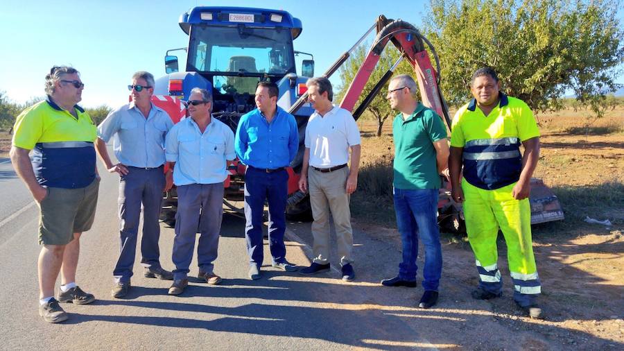Visita a la carretera RM532. CARM