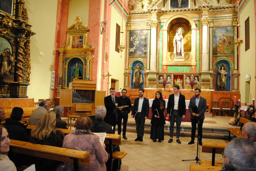 El concierto tuvo lugar en la Iglesia del Carmen, de los Padres Carmelitas./JUAN F. ROBLES.