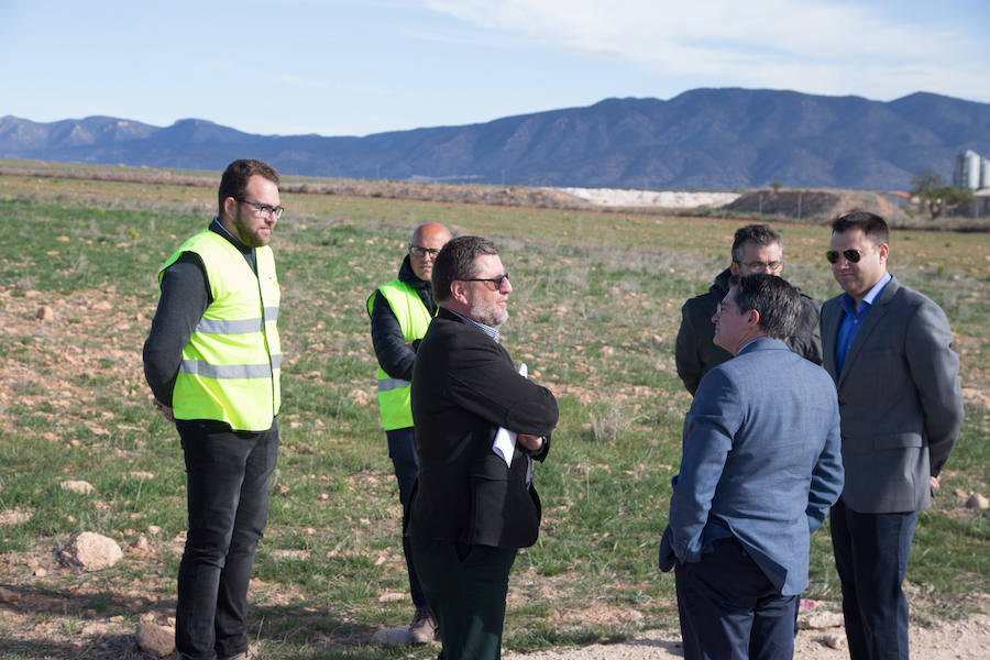 Visita a las obras en las proximidades de Archivel. /SDC