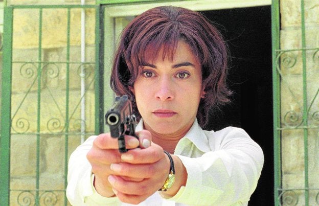 La actriz de origen marroquí Lubna Azabal, en una escena de la película 'Incendies'. / La Verdad