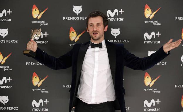 Raúl Arévalo, en los Feroz 2017./EFE