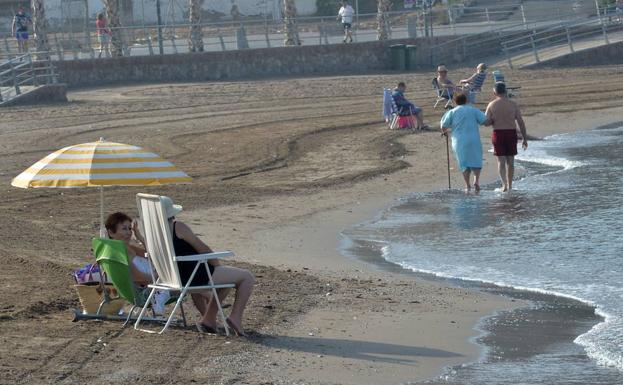 Imagen de archivo de la playa de Las Delicias.
