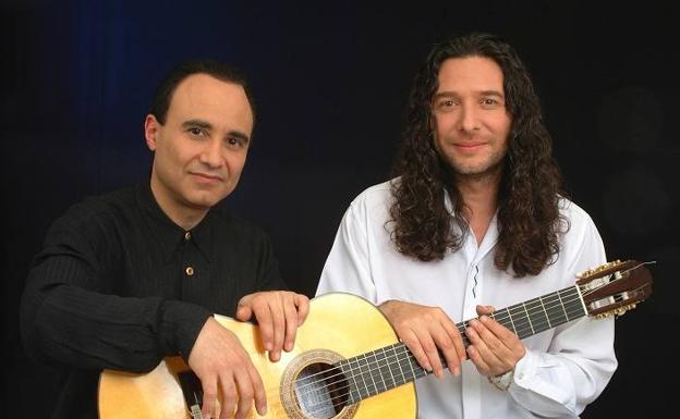 Michel Camilo (a la izquierda) junto a Tomatito.