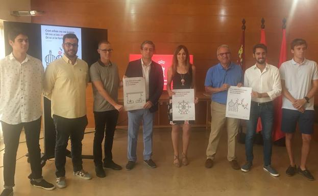 Presentación de la campaña 'Di no a las drogas. Di sí a la Feria'.