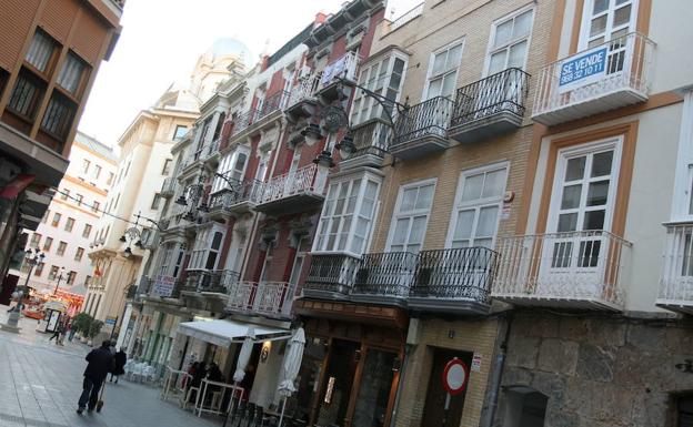 Unos pisos en el centro de Cartagena.