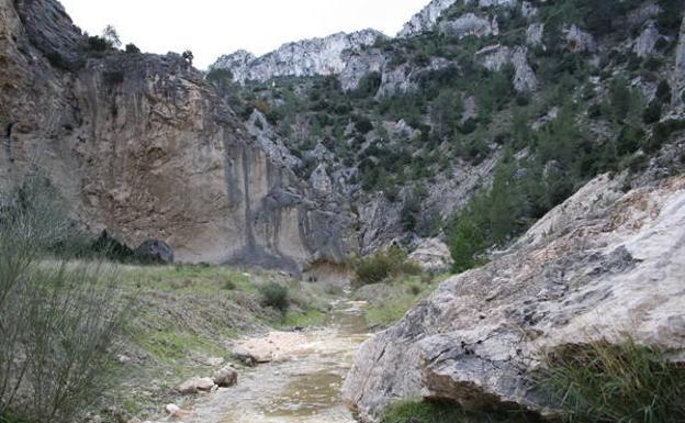 El cañón del Luchena./