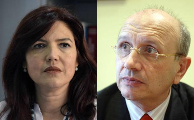 Amalia Corominas y Máximo González Jurado./LV