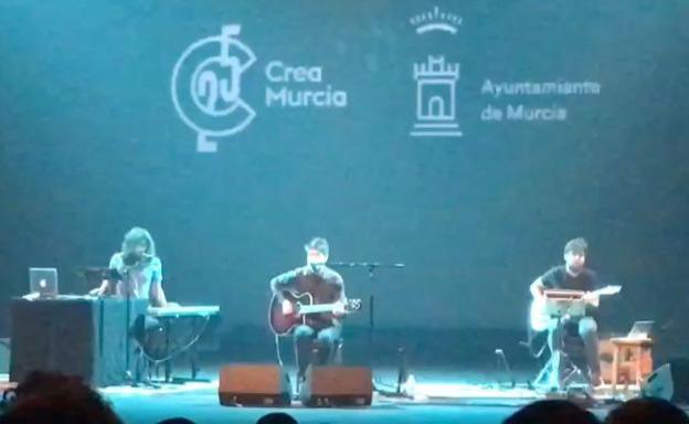 Rey Lobo sobre el escenario de CreaMurcia./Ayuntamiento de Murcia