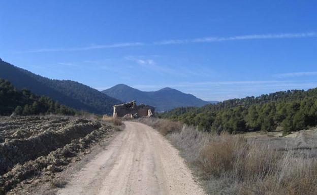 Casa en ruinas en el Valle del Aceniche./