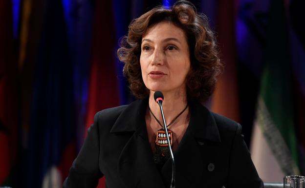 Audrey Azoulay, nueva directora general de la Unesco./AFP
