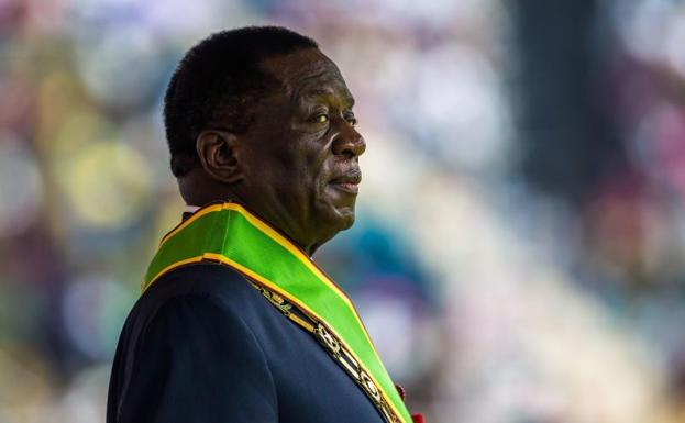 Emmerson Mnangagwa./Afp
