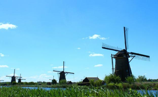Molinos de Kinderdijk./