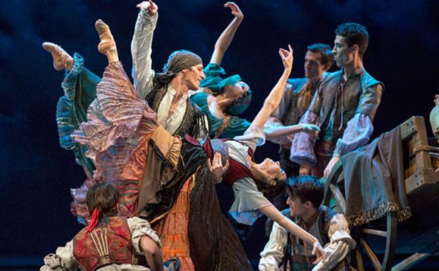 Escena del ballet 'Don Quijote'.