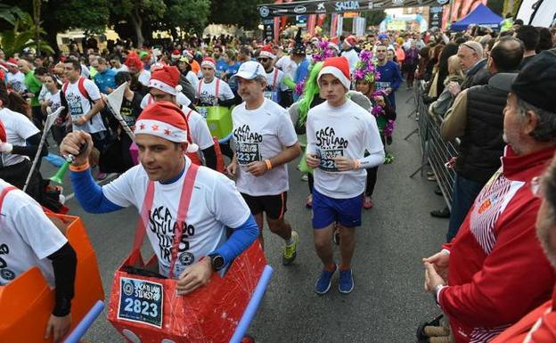 Salida de la San Silvestre de Murcia del año pasado. /Javier Carrión / AGM