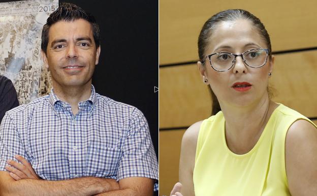 Marcos Ros y Susana Hernández. /LV