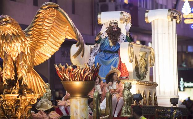 Desfile de Reyes del año pasado en Murcia.