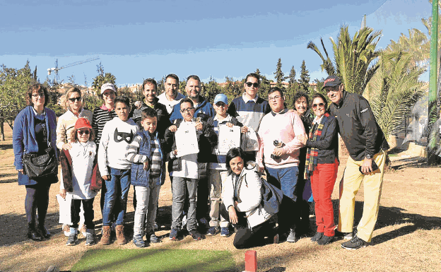 Golf solidario para celebrar la Navidad