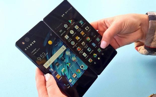 ZTE Axon M, el smartphone plegable./RC