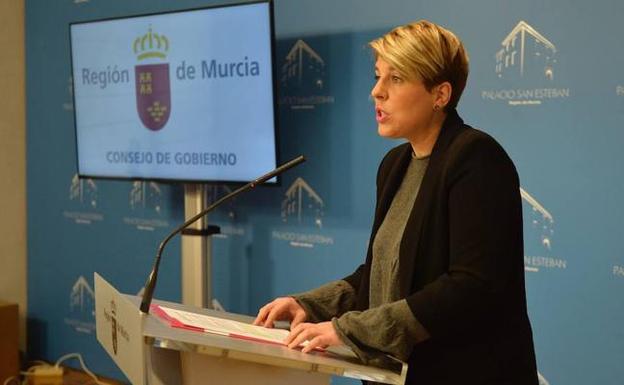 La consejera de Transparencia, Noelia Arroyo./N. García / AGM