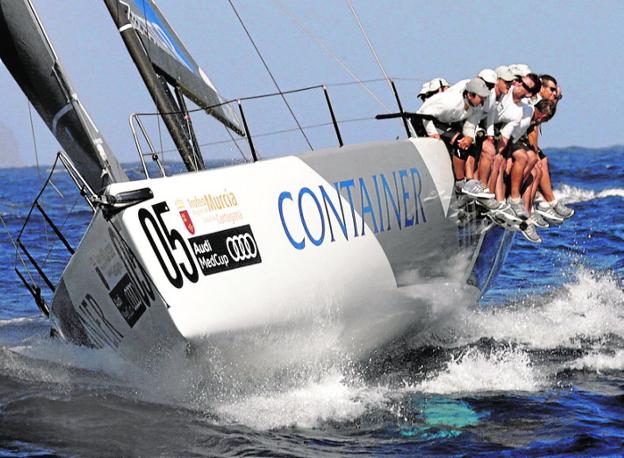 El velero alemán 'Container', en Cartagena, en la MedCup de 2011./EFE