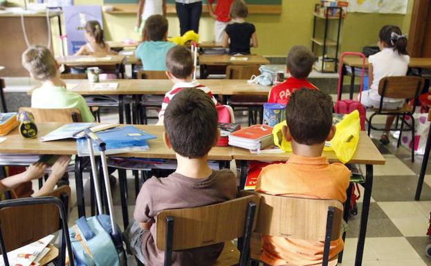 Escolares en un colegio./Efe