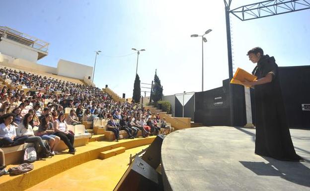Imagen de archivo de un montaje de teatro grecolatino. /A. Gil/ AGM