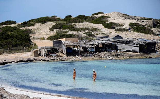 La playa de Ses Illetes, en Formentera.