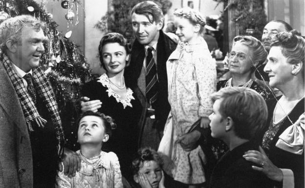 Fotograma de la película 'Qué bello es vivir'. 