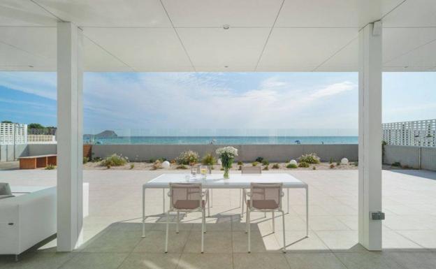 La Casa C situada en La Manga.