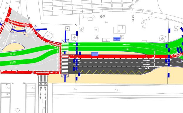 Proyecto inicial en el entorno del hospital. 