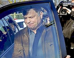 José Antonio Camacho, , tras conocer su destitución. :: EFE/