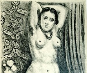 Obra de Henry Matisse de los fondos de la galería La Aurora./