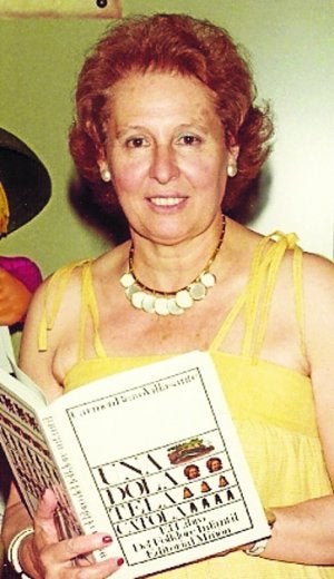 Carmen Bravo-Villasante./