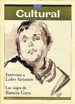 Dibujo realizado por Gaya para la portada del Cultural de ABC./