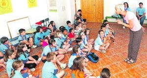Niños del grupo scout del Carmen. Foto: Vicente Vicéns/AGM/