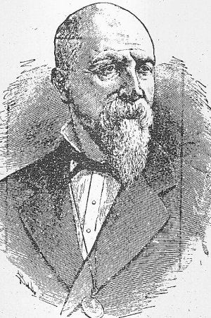 Filántropo. Retrato de don José María Muñoz, a quien llamaron el 'ángel de la caridad'./