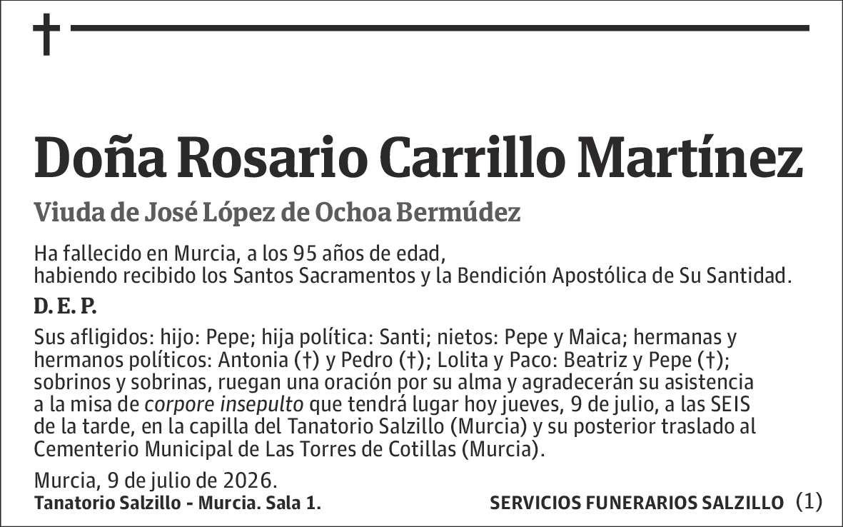 Rosario Carrillo Martínez