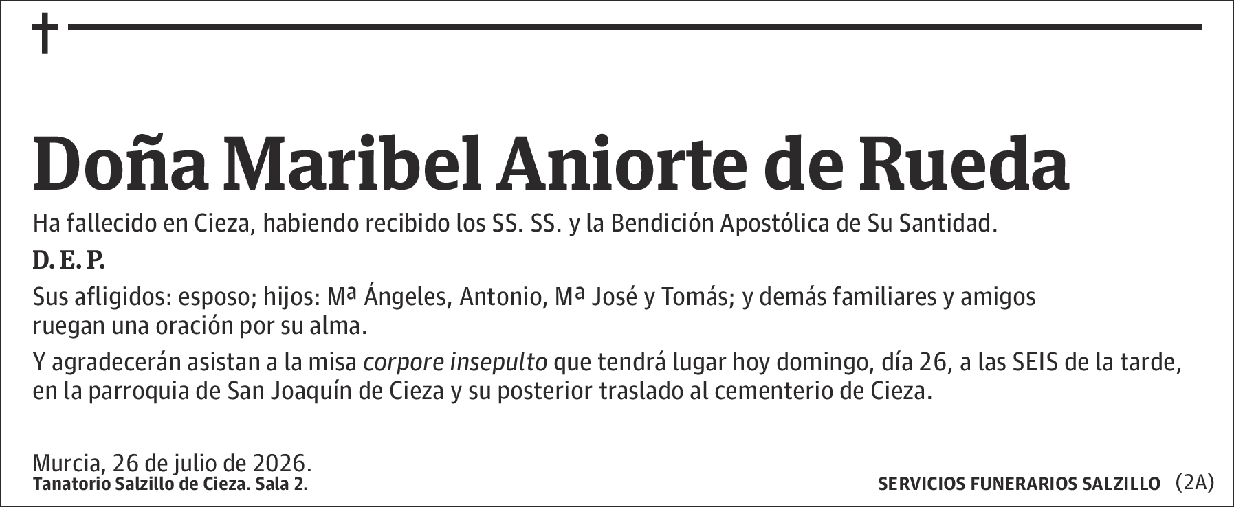 Maribel Aniorte de Rueda