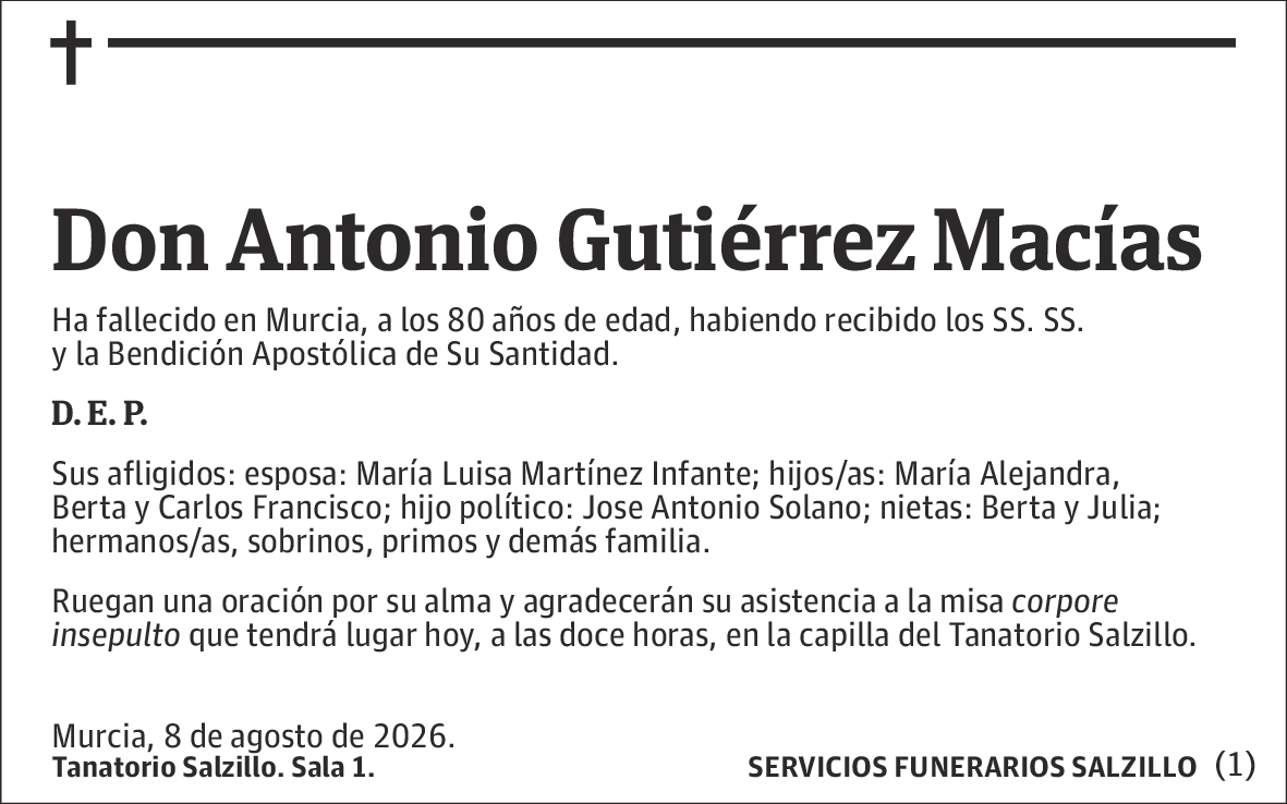 Antonio Gutiérrez Macías