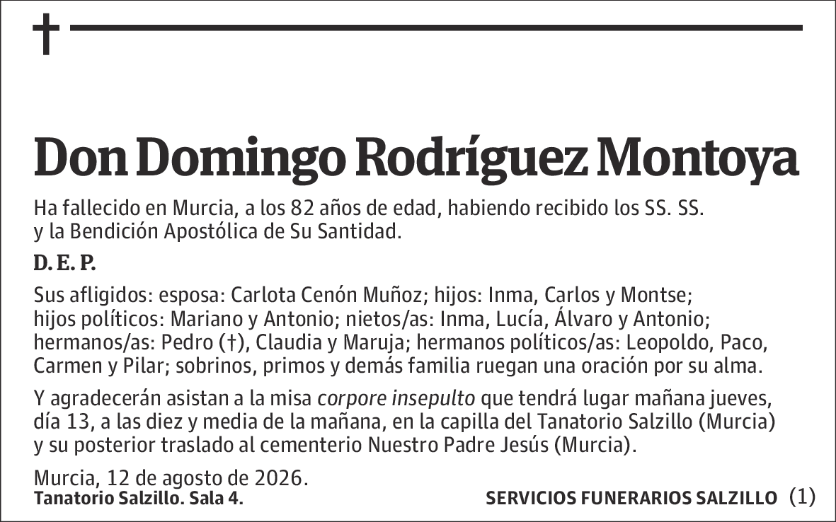 Domingo Rodríguez Montoya