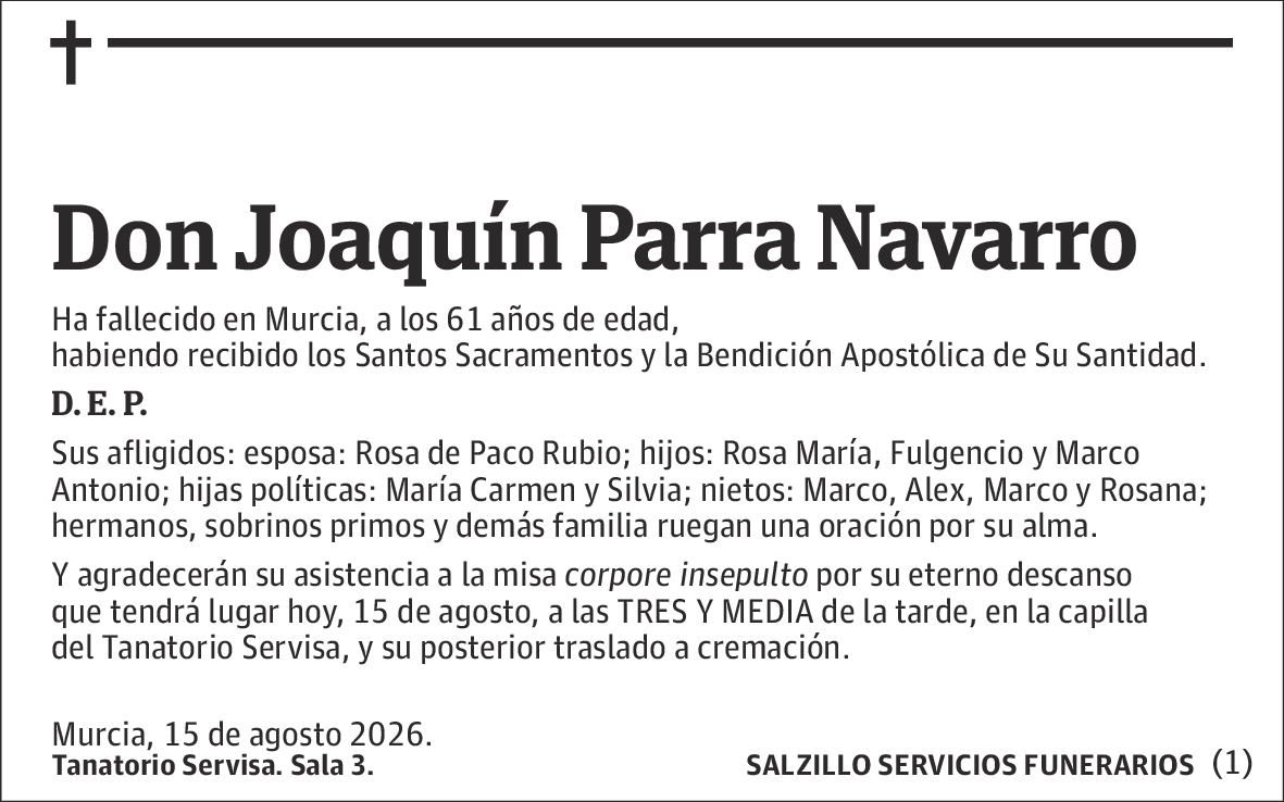 Joaquín Parra Navarro