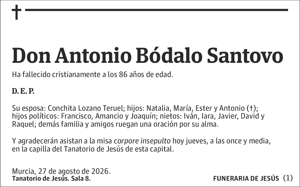 Antonio Bódalo Santoyo