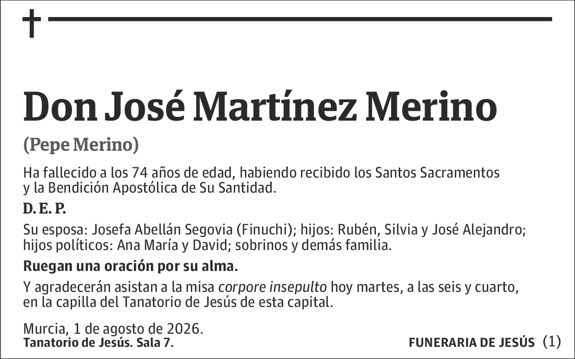 Jose Martínez Merino