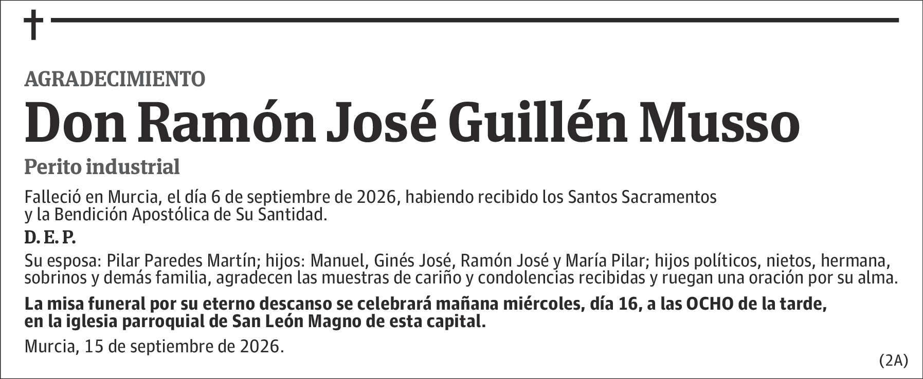 Ramón José Guillén Musso