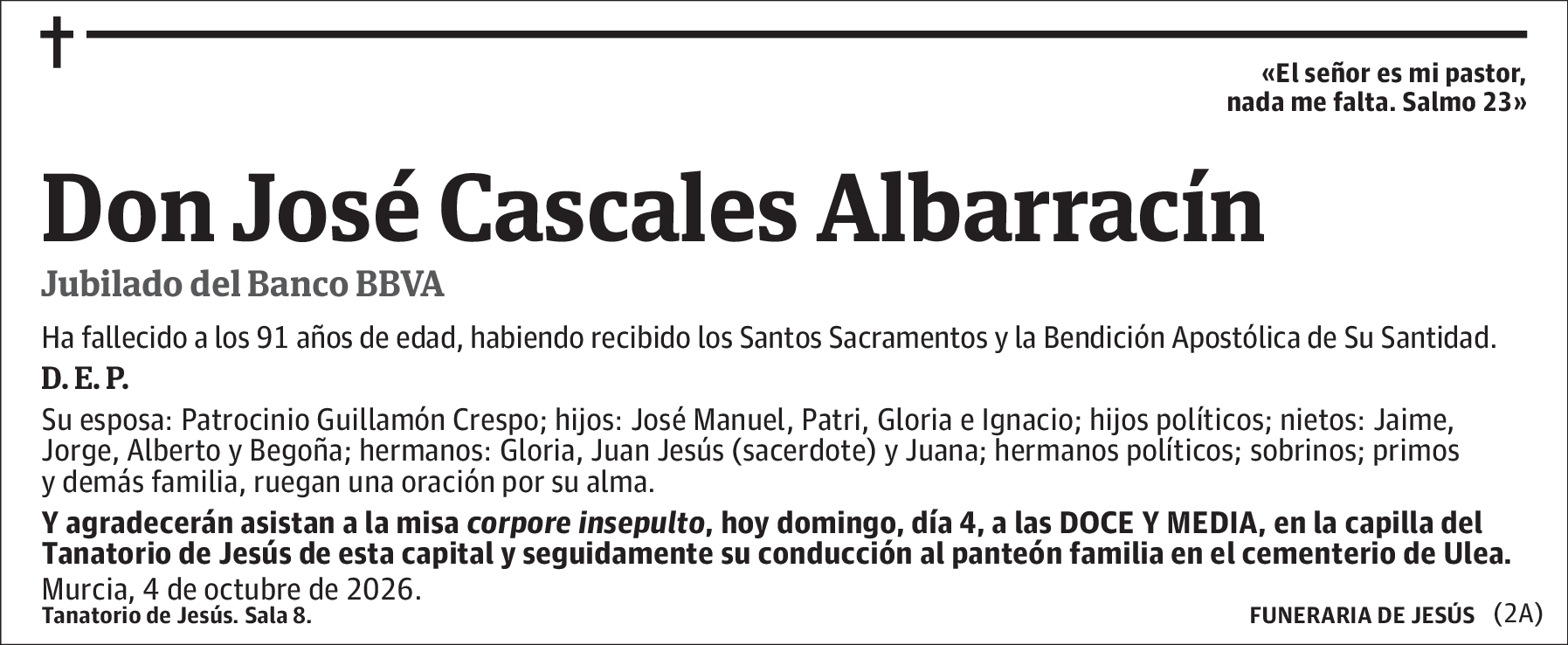 José Cascales Albarracín