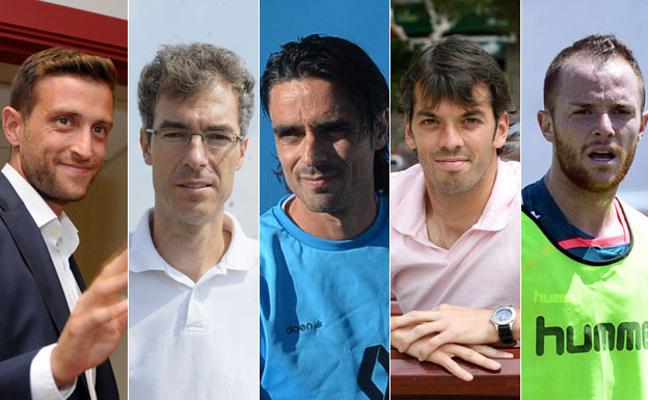 Óscar Sánchez, Richi, Cañadas, Iban Cuadrado e Isi/LV