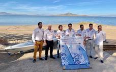 El alcalde José Miguel Luengo, con los organizadores y el director de Deportes, Francisco Sánchez/Aytto.