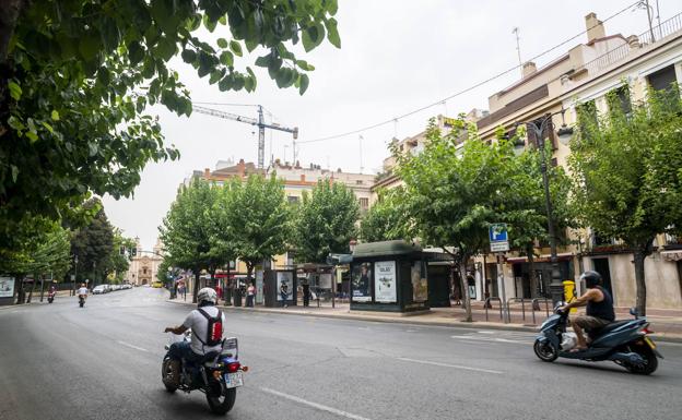 The Camachos square in Murcia, in a file photo.